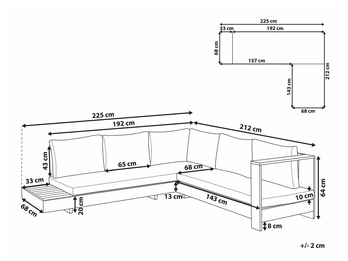 Dārza dīvāns 585737