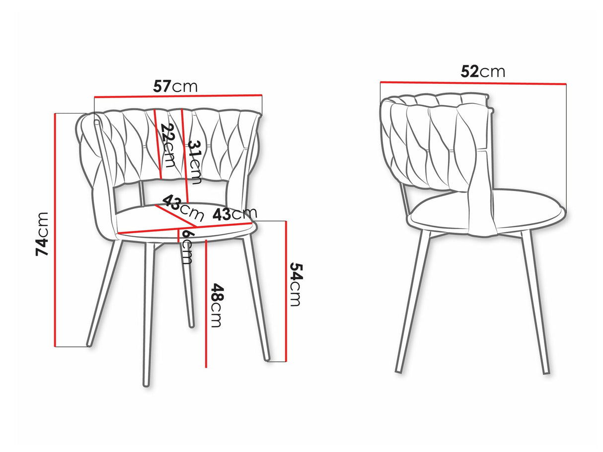Krēslu komplekts 585881