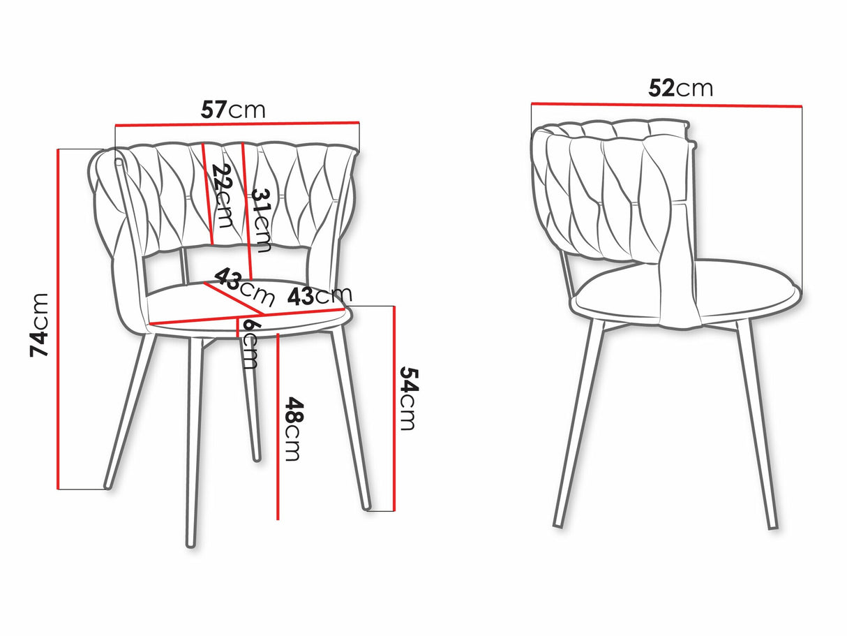 Krēslu komplekts 585881