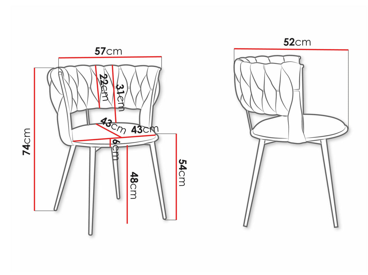 Krēslu komplekts 585881