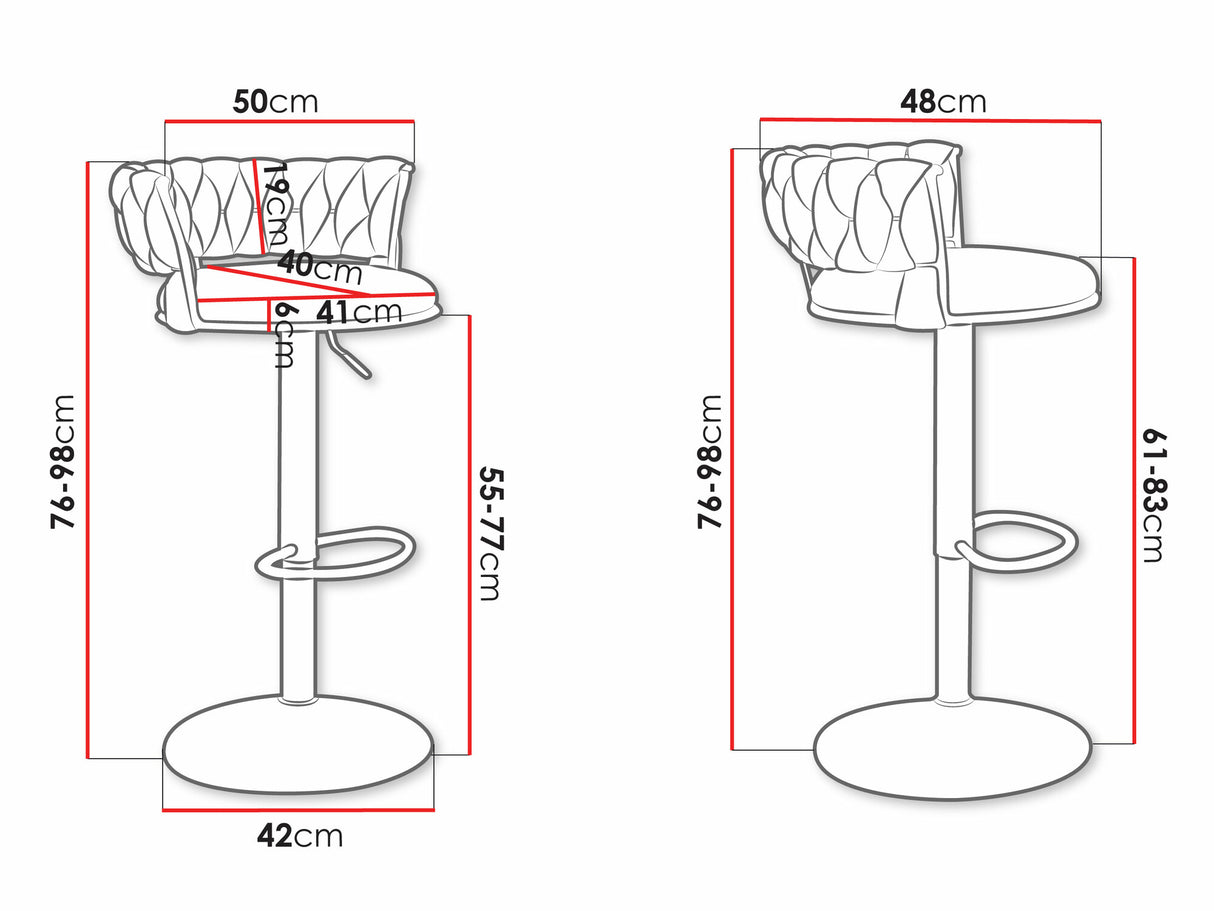 Bāra krēslu komplekts 585953
