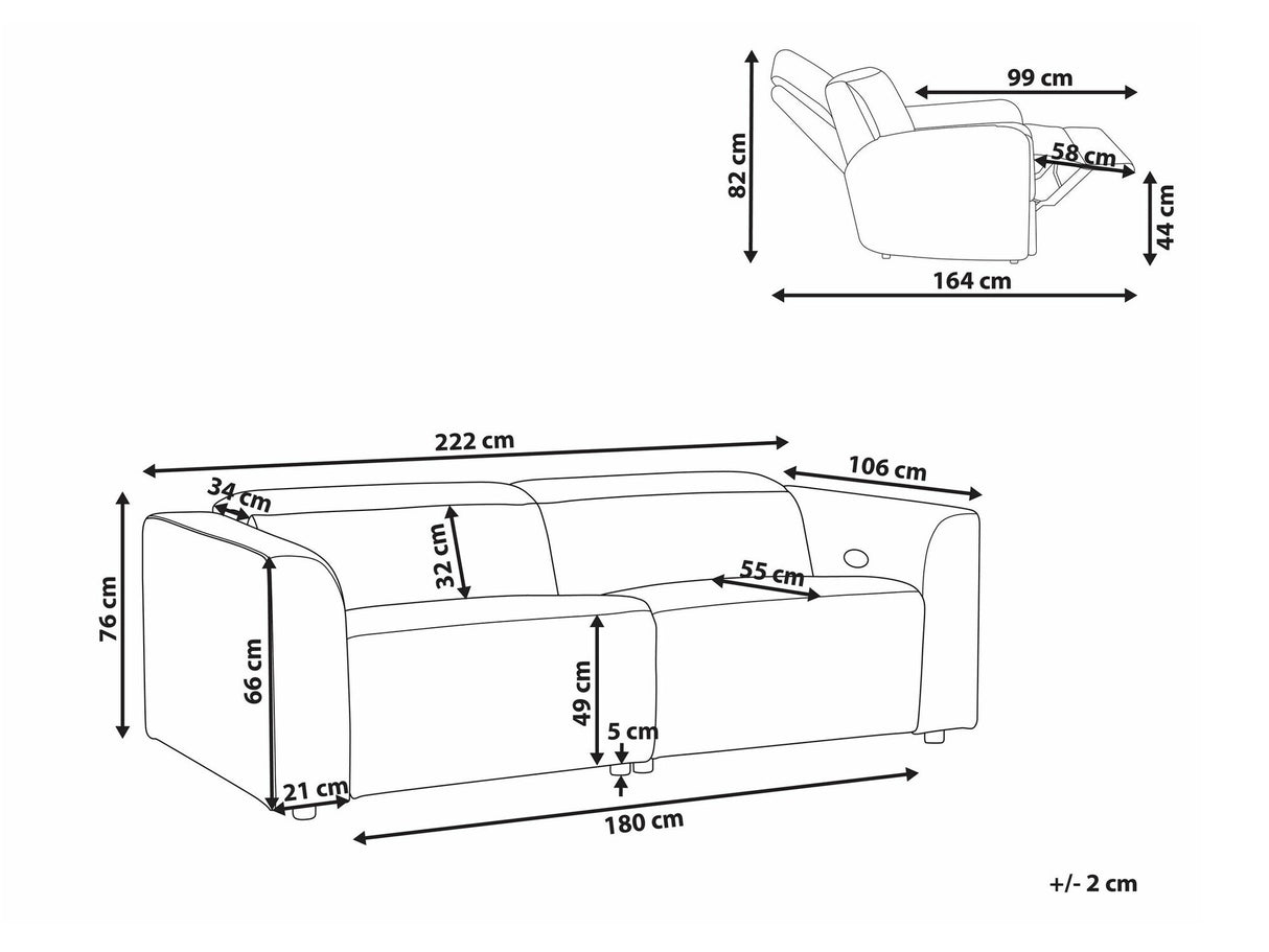 Dīvāns reglainer 586451