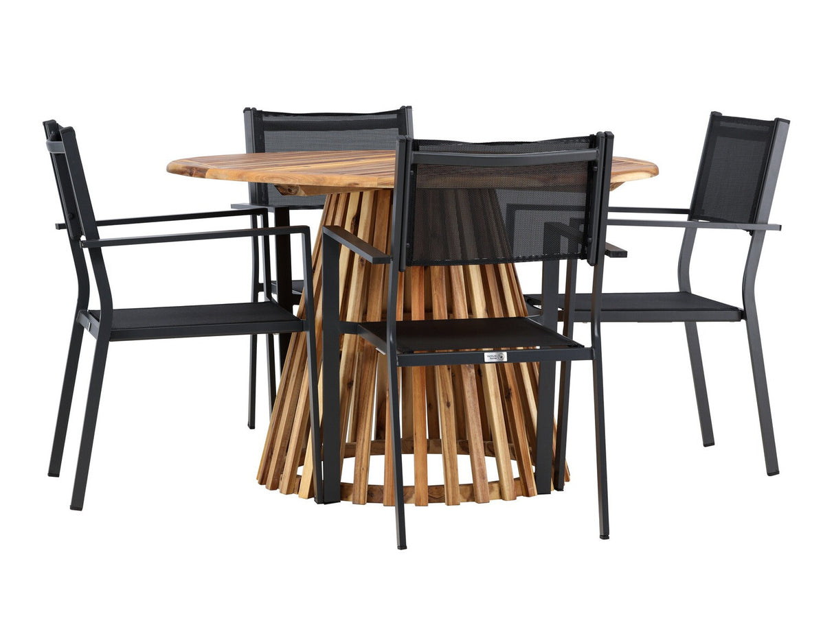 Galds un krēslu komplekts 586506