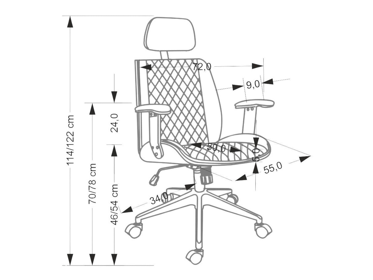 Biroja krēsls 586597