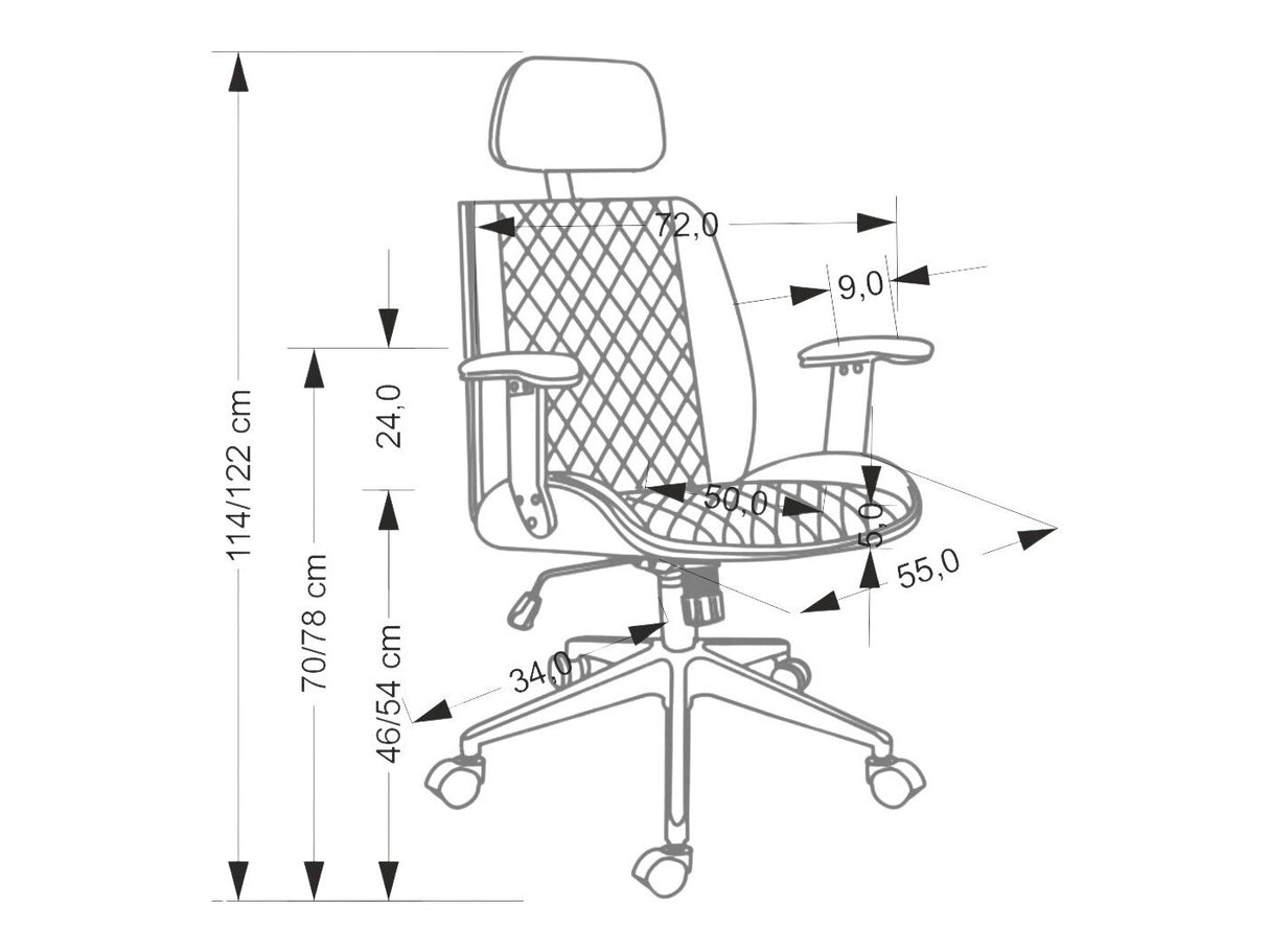Biroja krēsls 586597