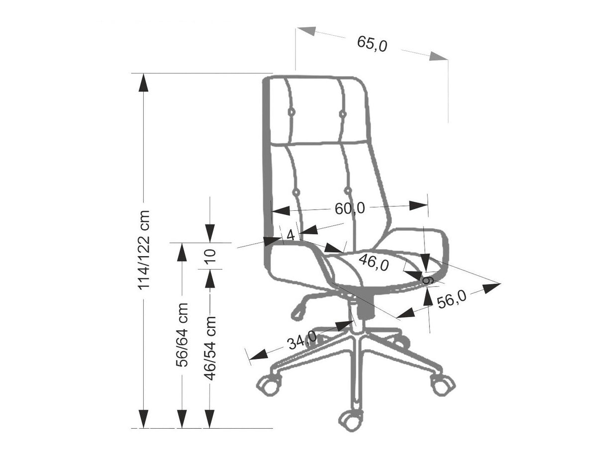 Biroja krēsls 586602