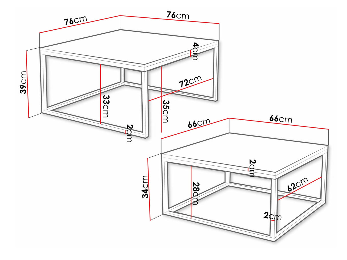Žurnālu galdiņu komplekts 495046
