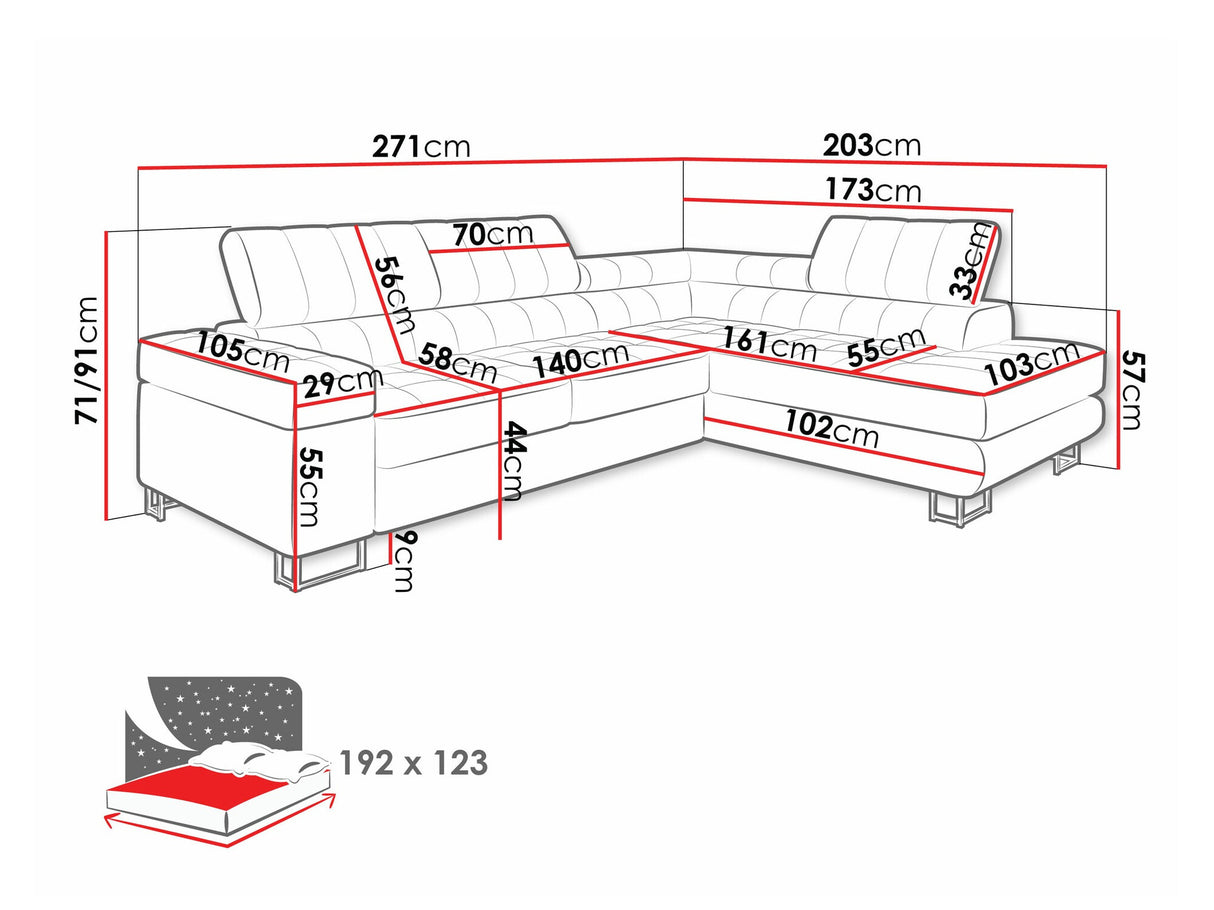 Stūra dīvāns 197747