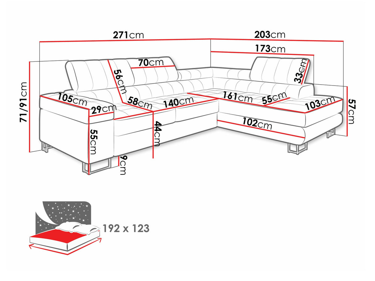 Stūra dīvāns 197747