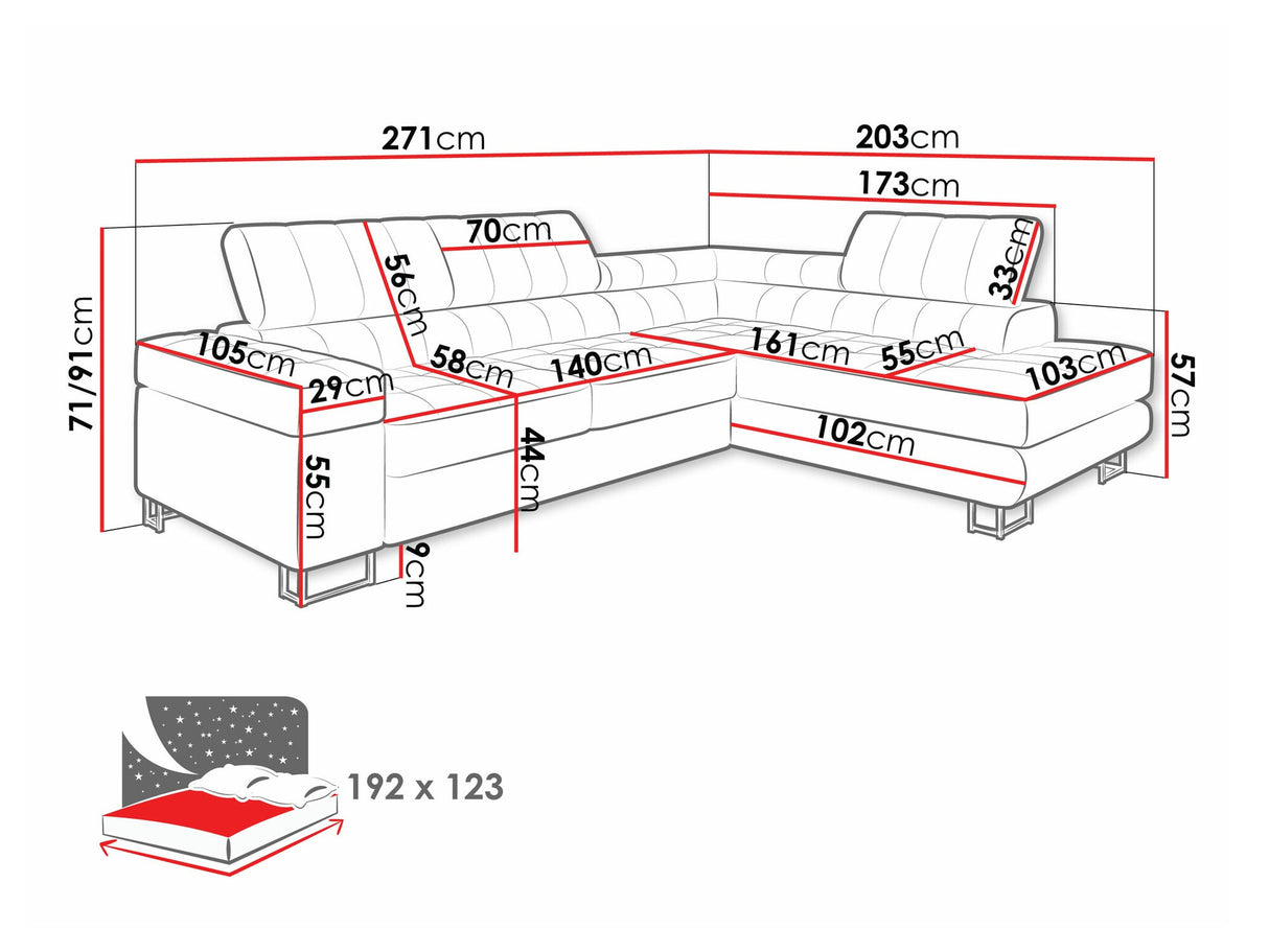 Stūra dīvāns 197747