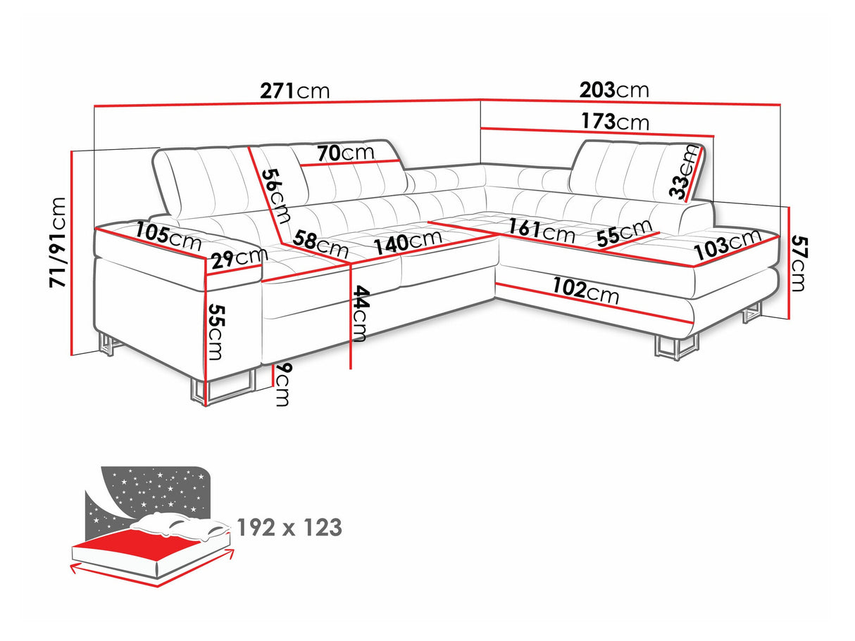 Stūra dīvāns 197747