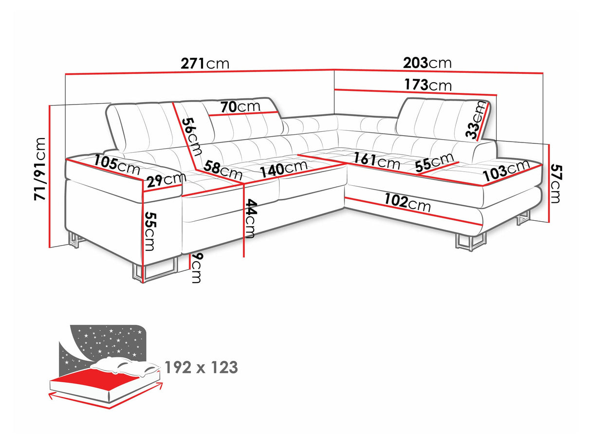 Stūra dīvāns 197747