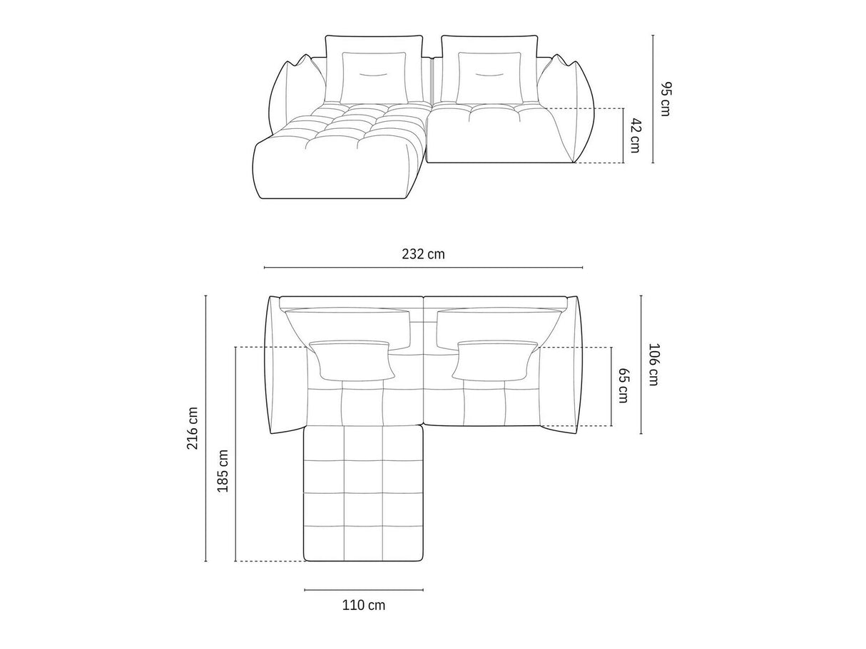 Stūra dīvāns 587231