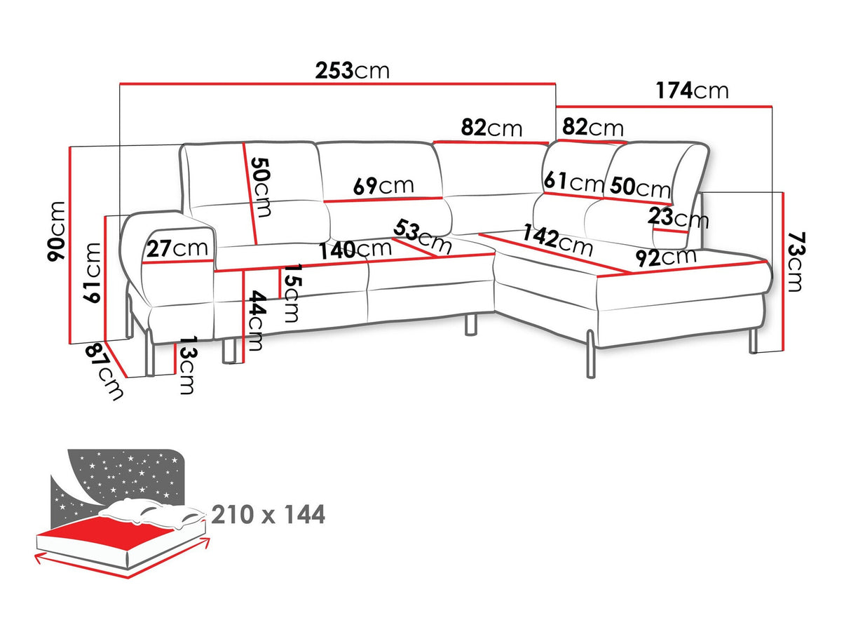 Stūra dīvāns 587365