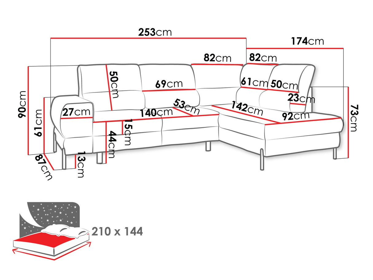 Stūra dīvāns 587365
