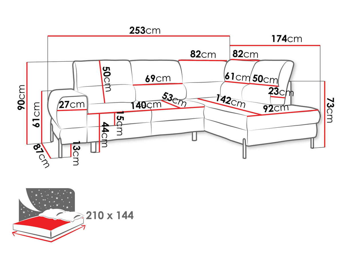 Stūra dīvāns 587365