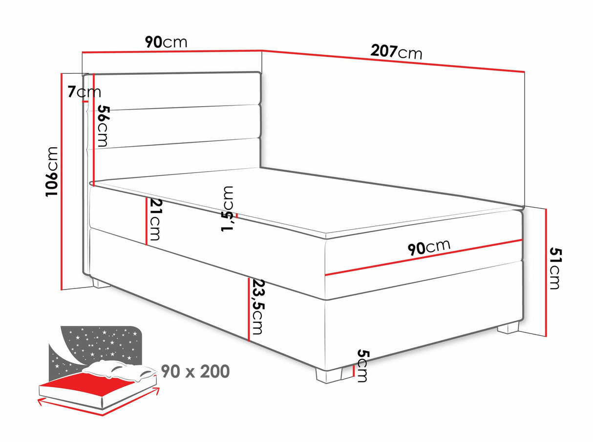 Kontinentālā gulta 587248 4004824