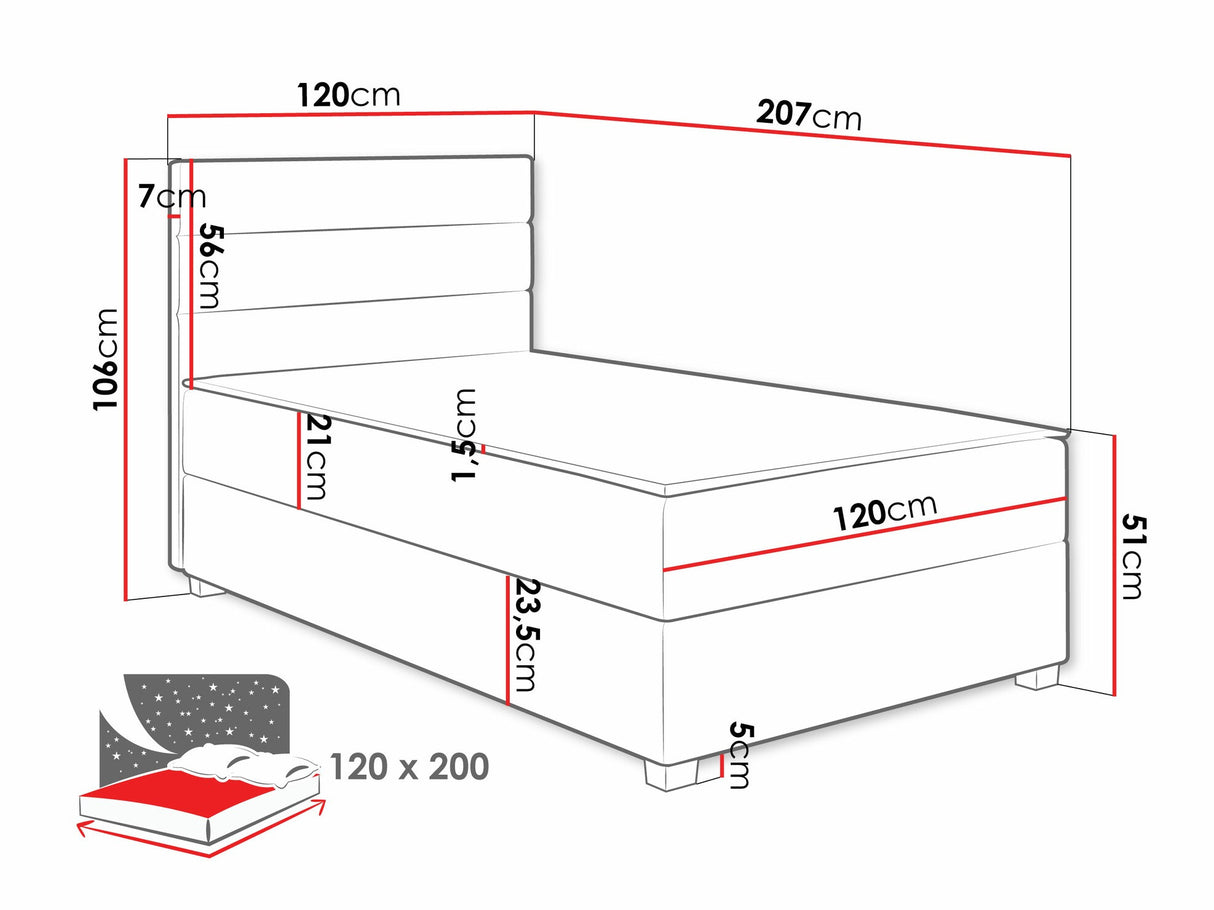 Kontinentālā gulta 587248 4004840
