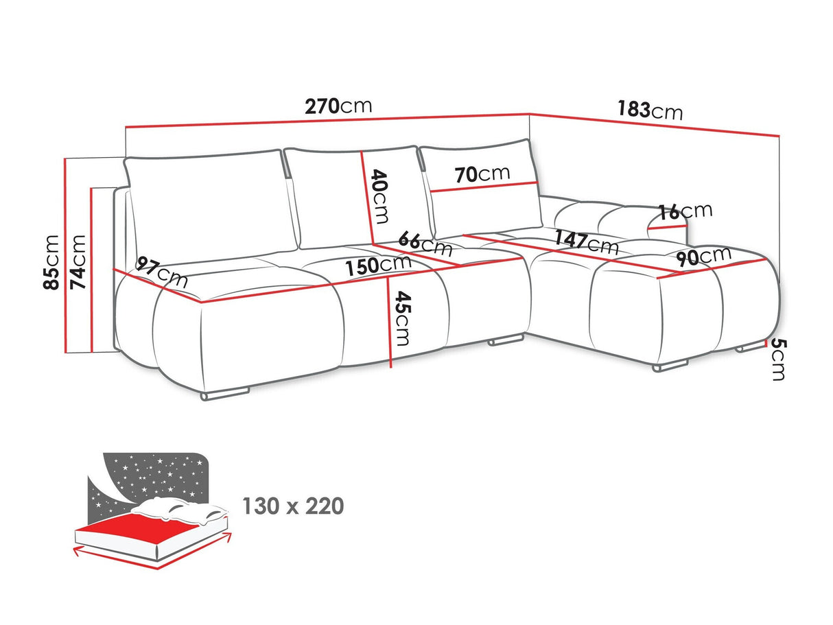 Stūra dīvāns 587456