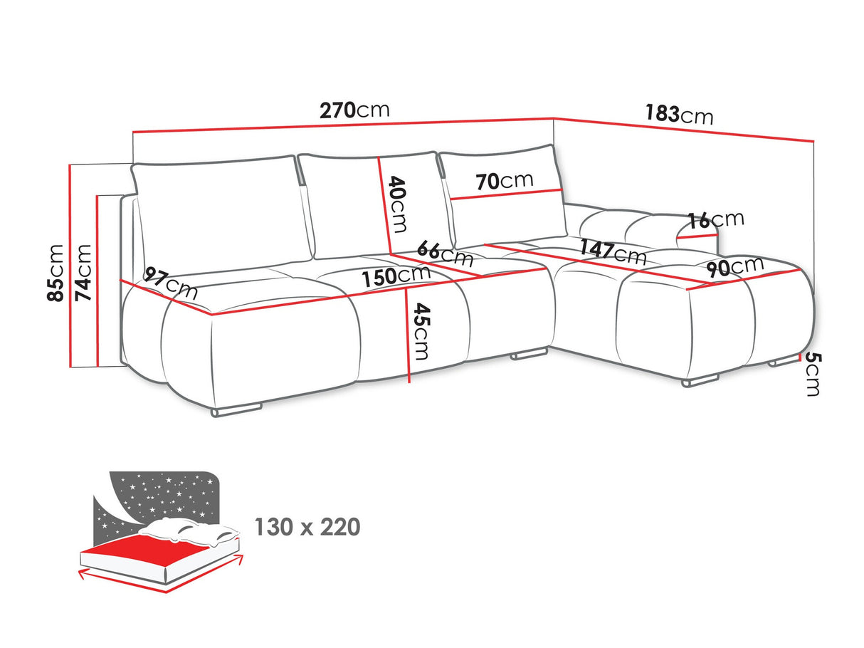 Stūra dīvāns 587456