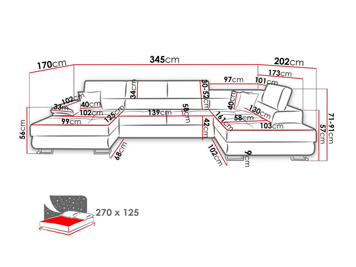 Stūra dīvāns 160124