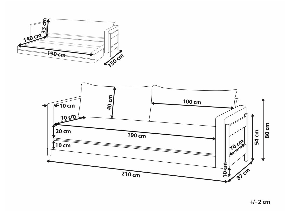 Dīvāns gulta 589068