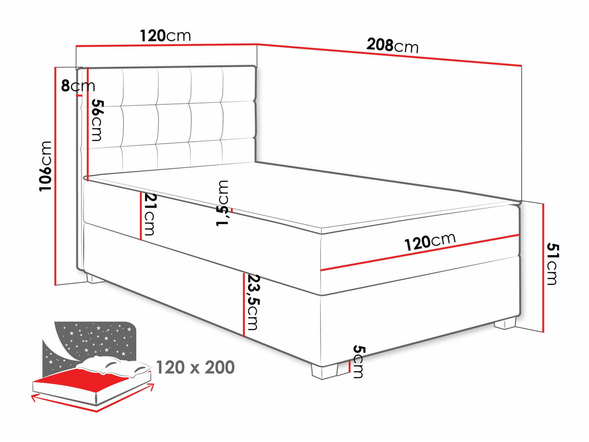Kontinentālā gulta 589198