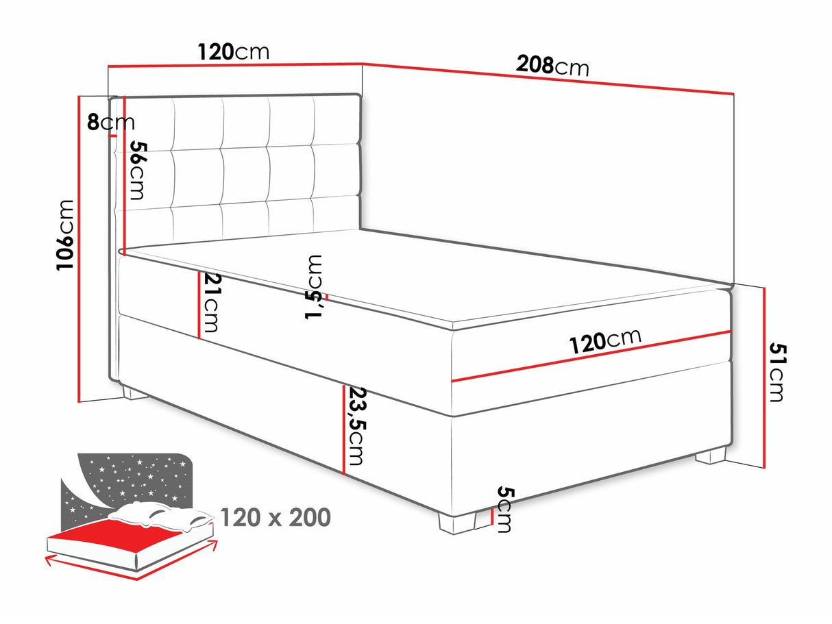 Kontinentālā gulta 589198