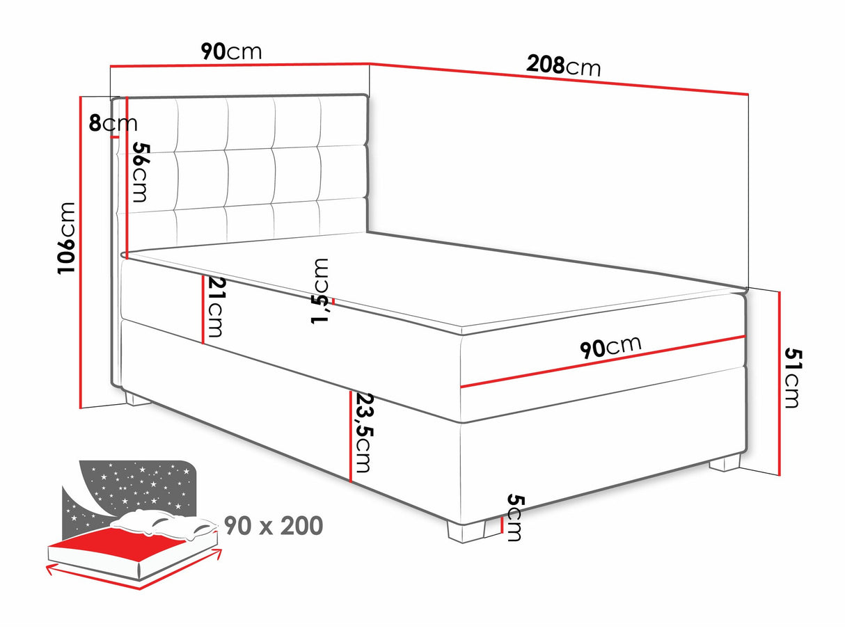 Kontinentālā gulta 589198