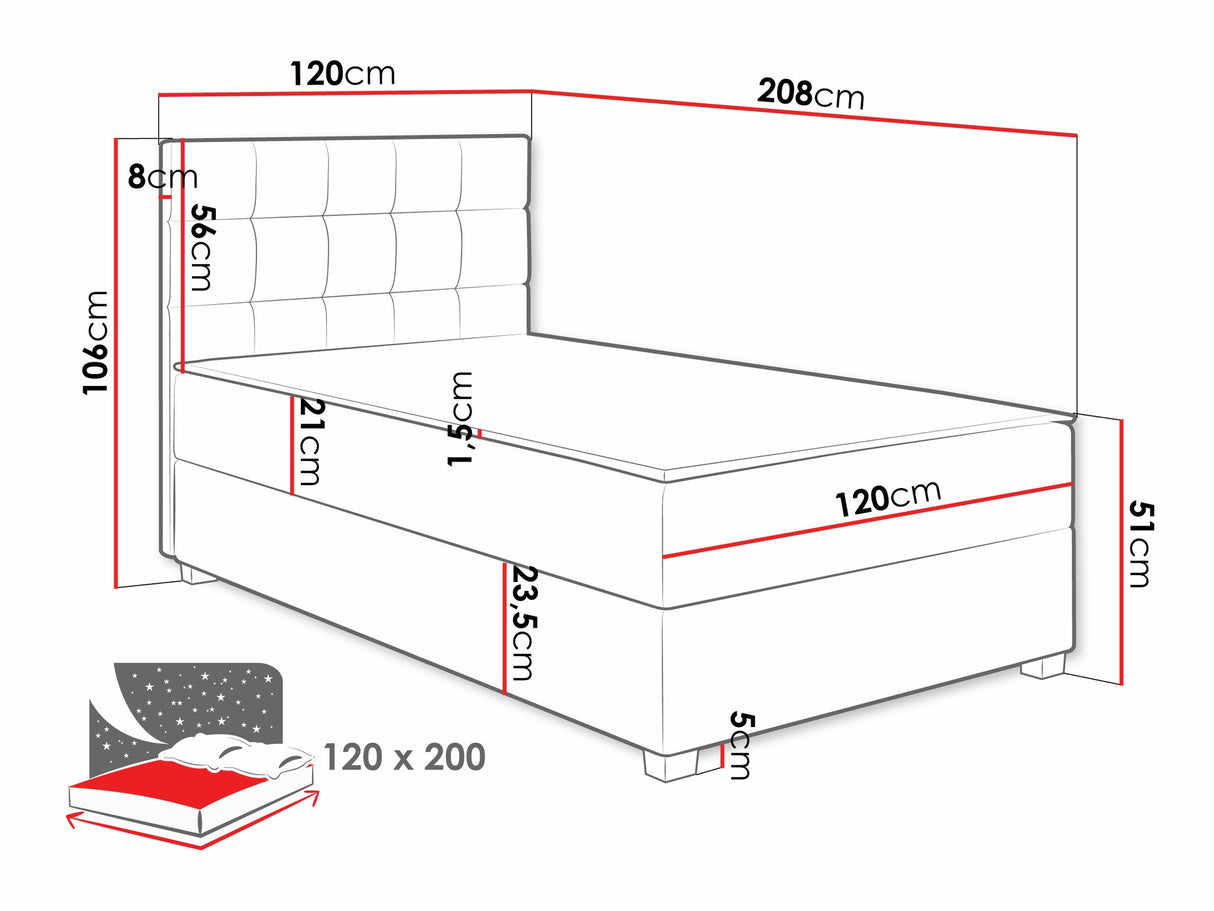 Kontinentālā gulta 589198