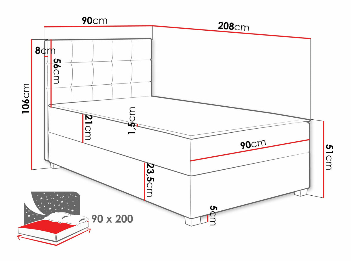 Kontinentālā gulta 589198