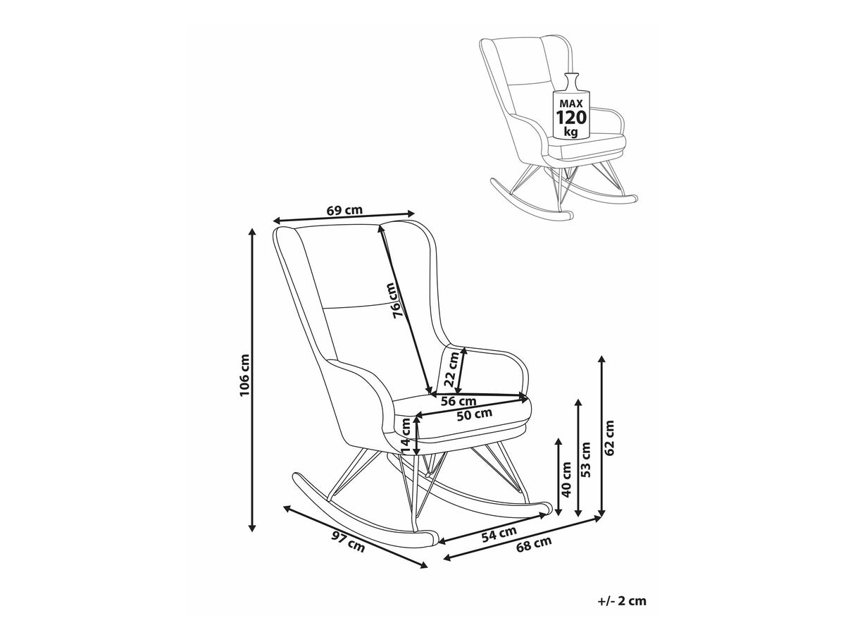 Šūpuļkrēsls 589473