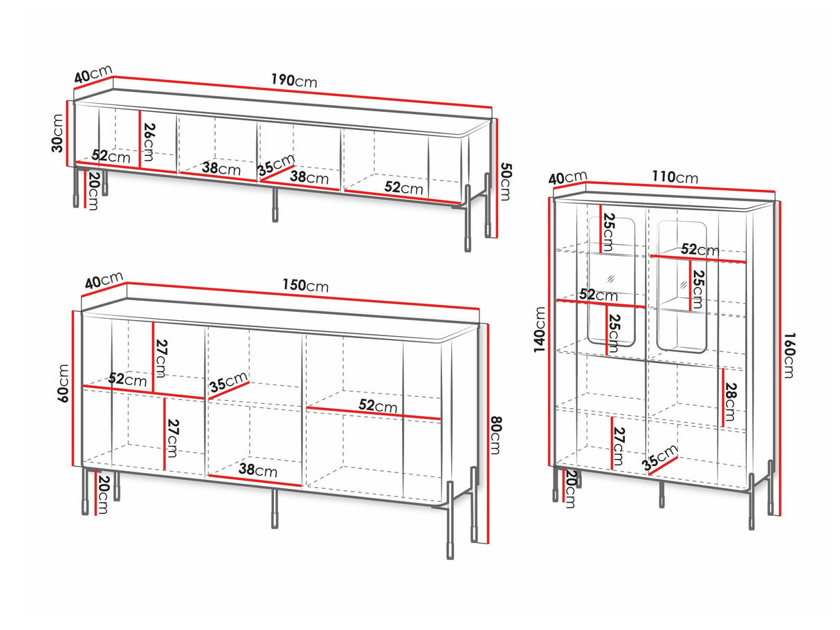 Viesistabas komplekts 589797