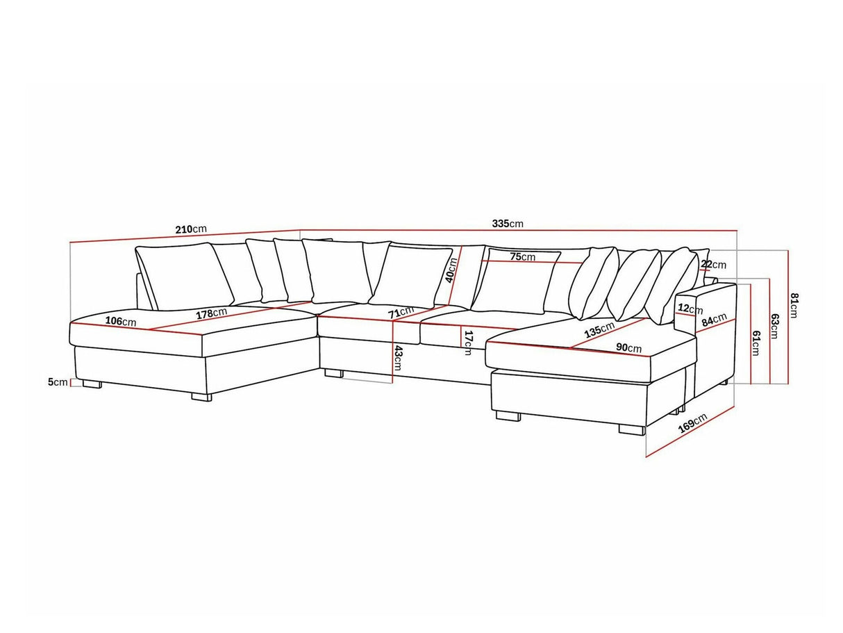 Stūra dīvāns 590060
