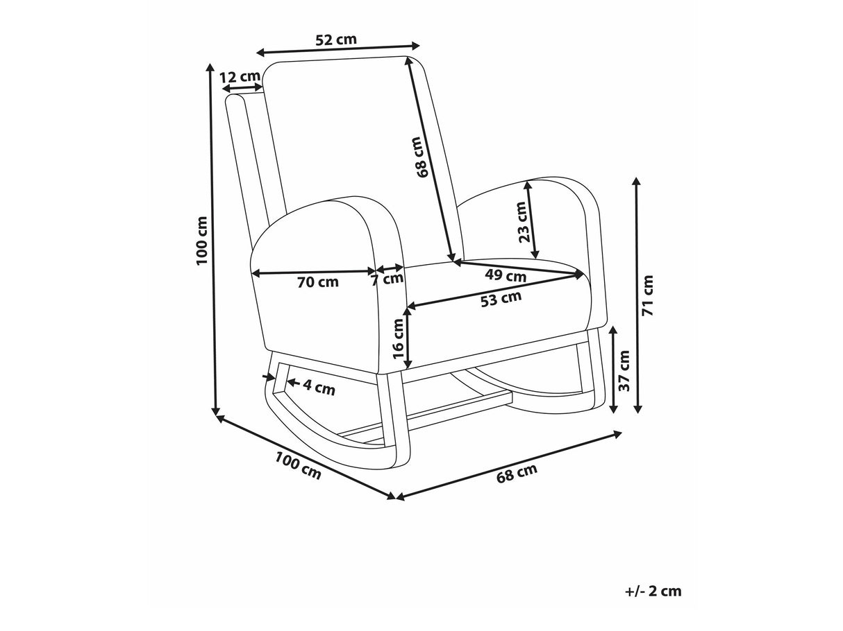 Šūpuļkrēsls 590241