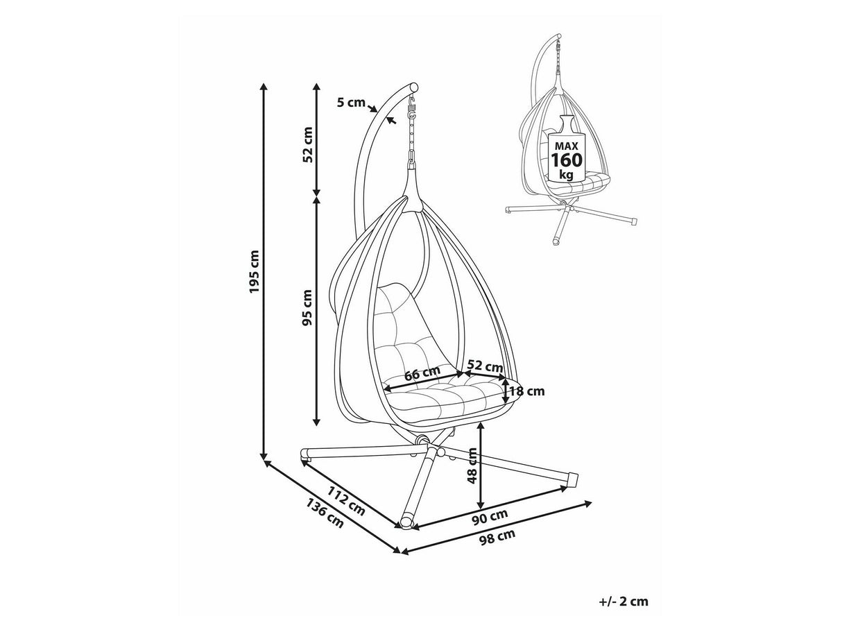 Piekaramais krēsls 590233 4034316