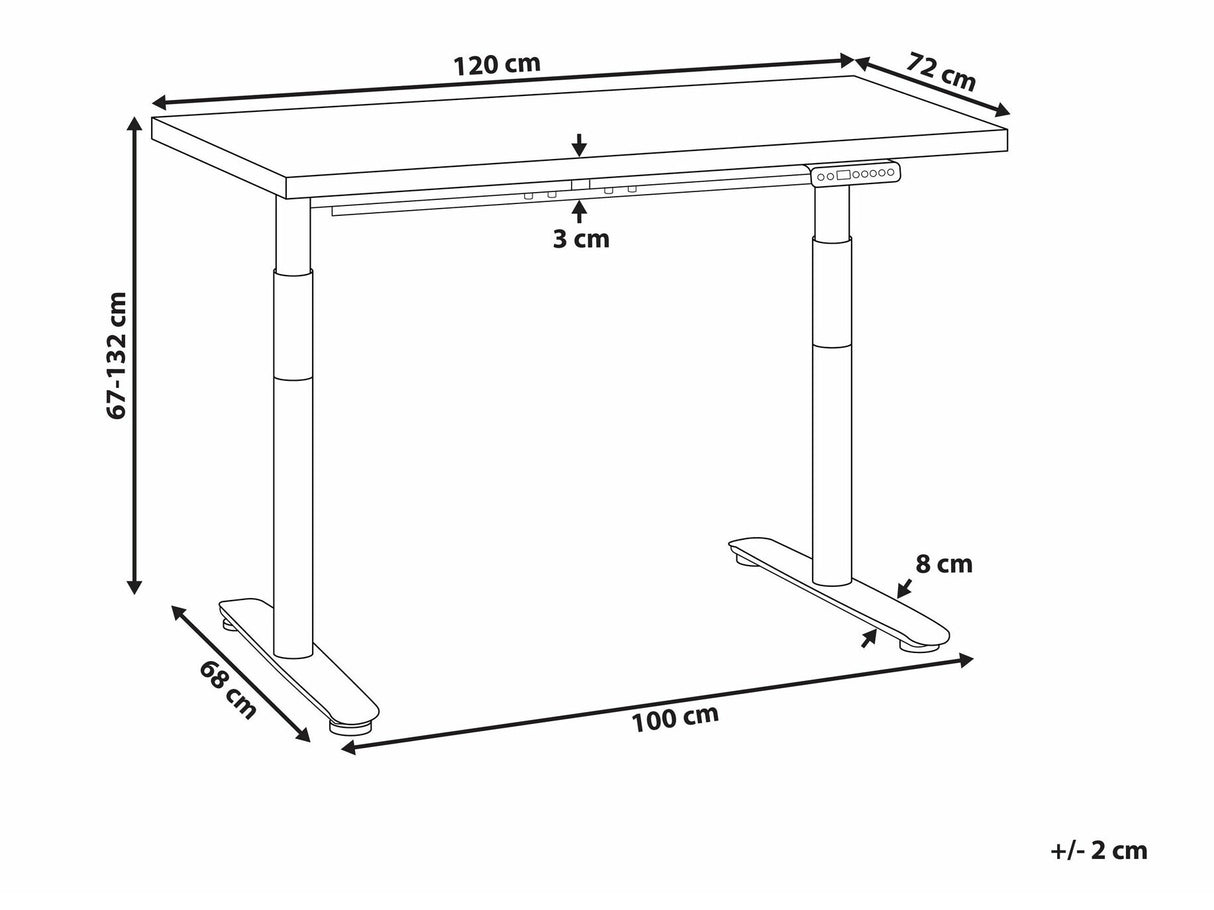 Rakstāmgalds ar regulējamu augstumu 590324