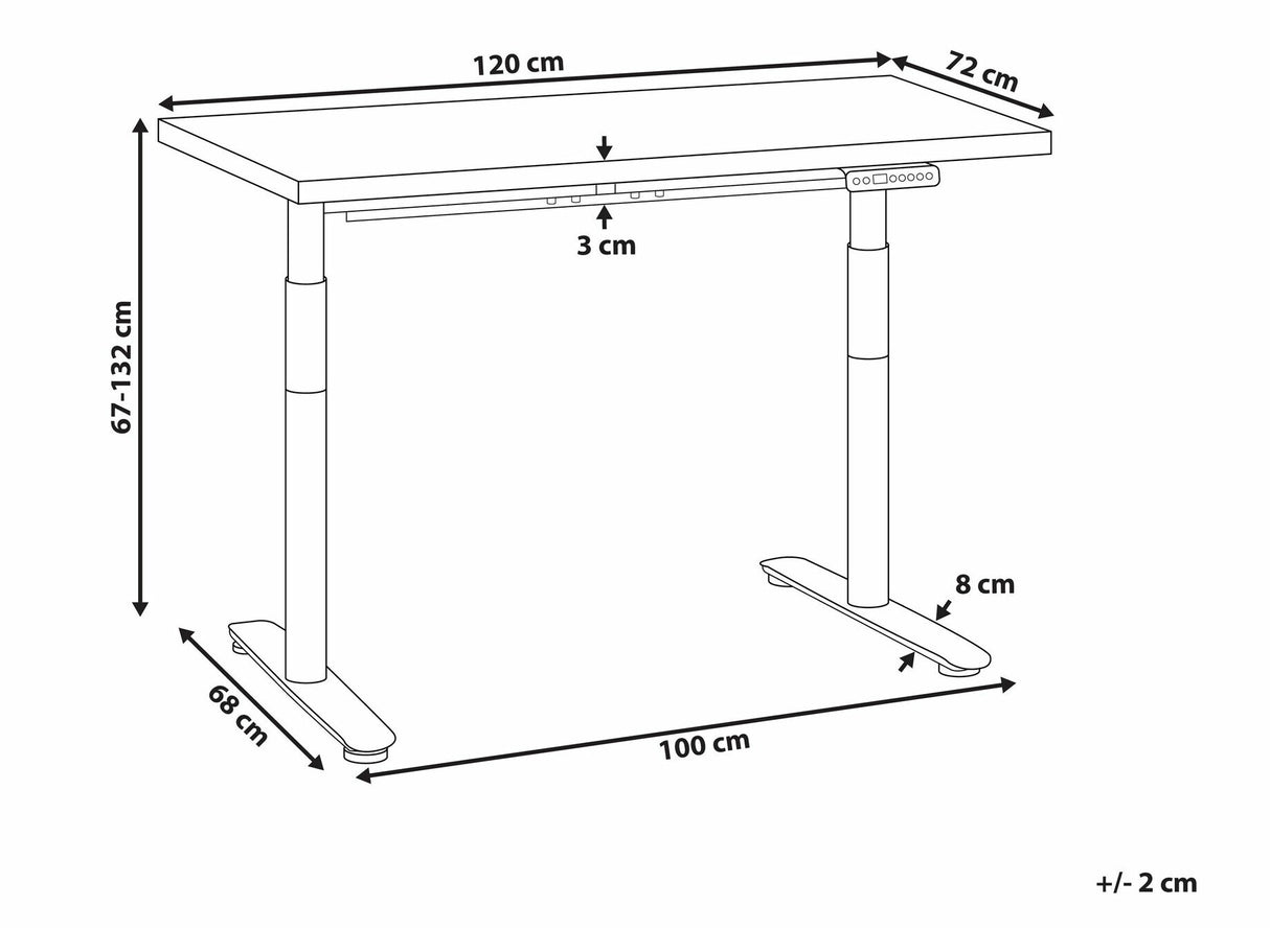 Rakstāmgalds ar regulējamu augstumu 590324