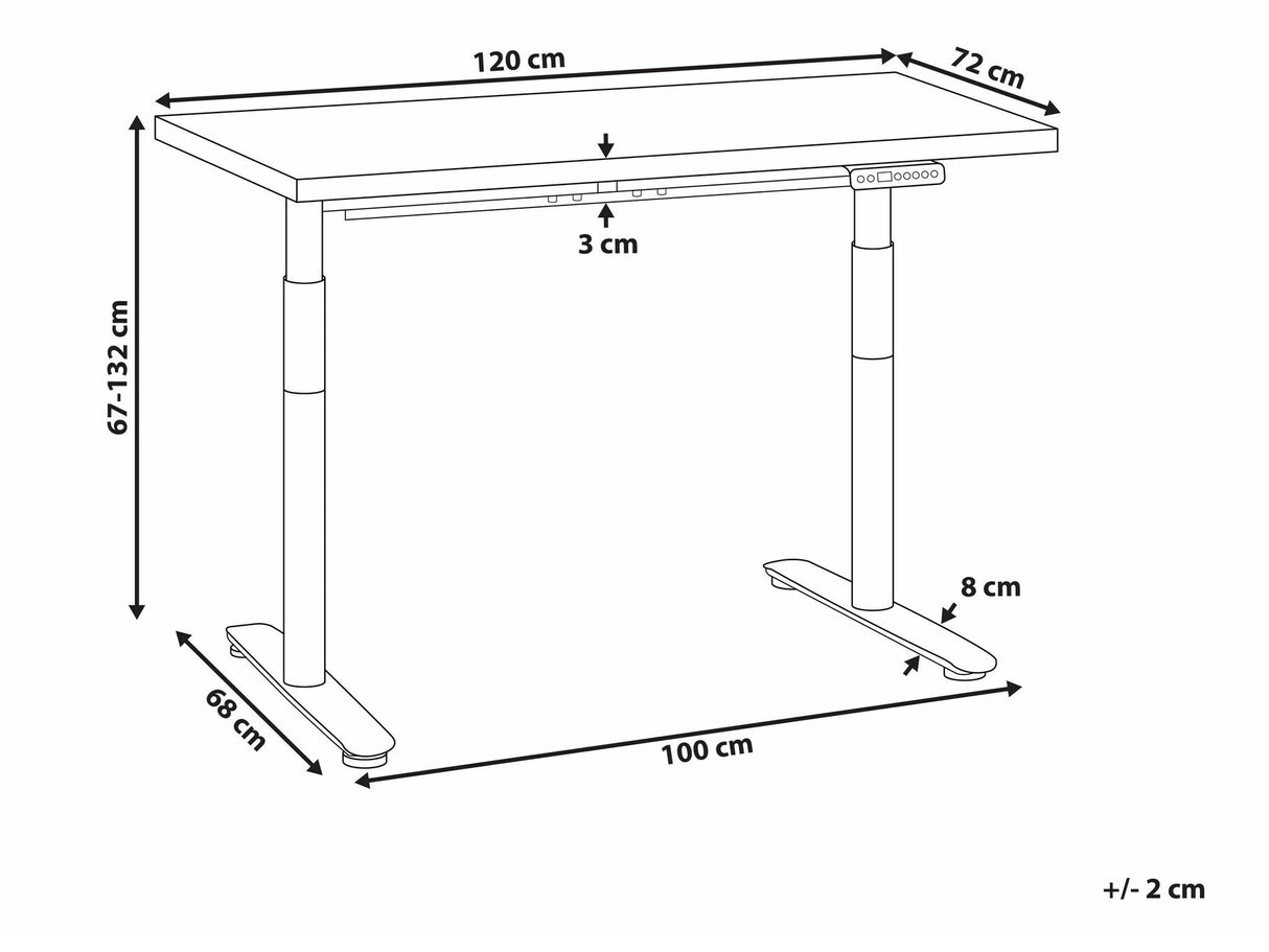 Rakstāmgalds ar regulējamu augstumu 590324