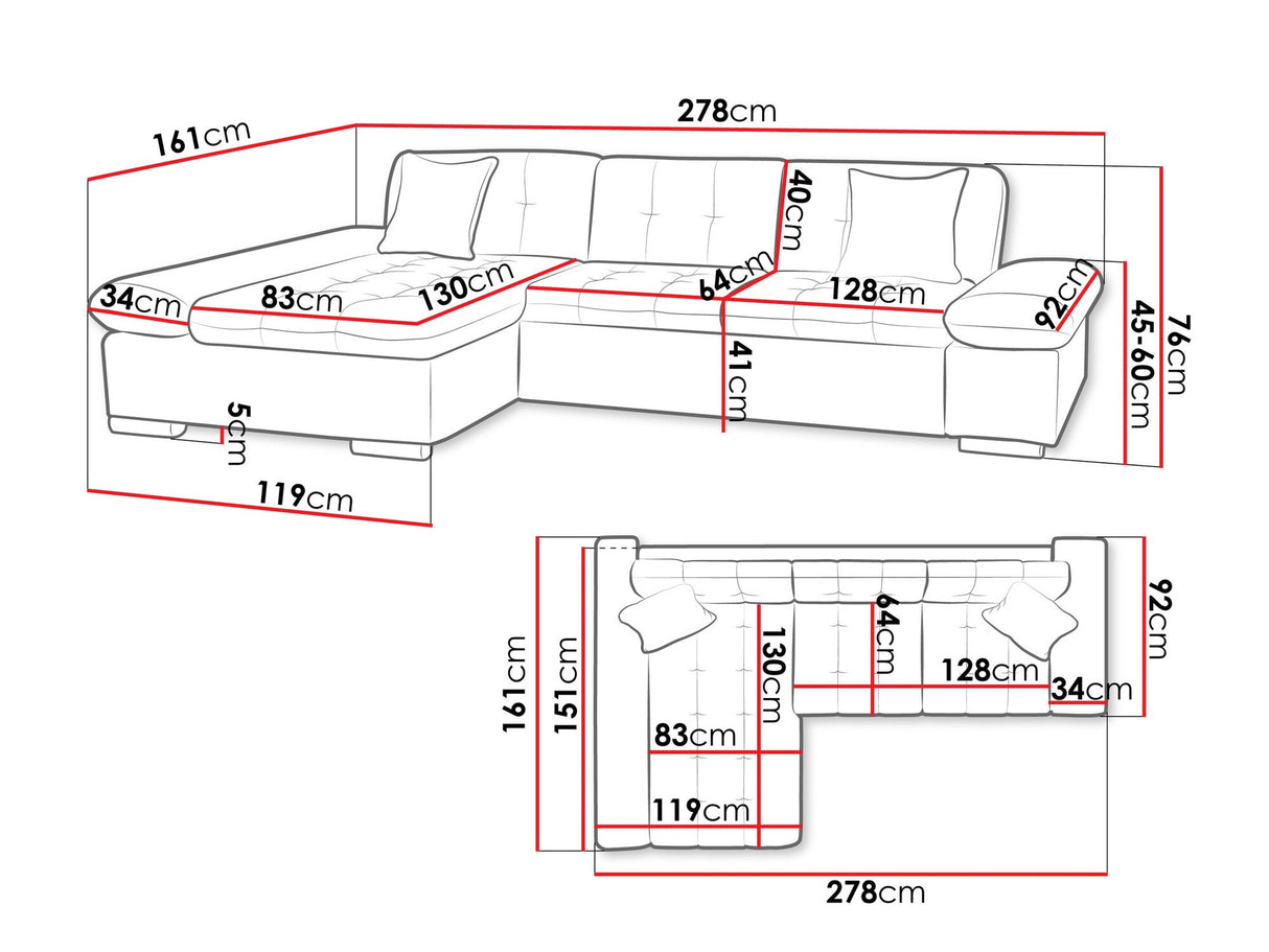 Stūra dīvāns 464104 4038037