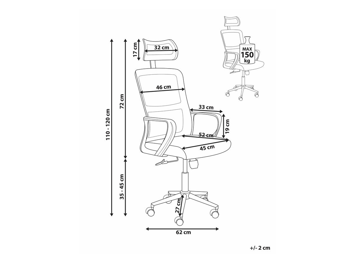 Biroja krēsls 590726