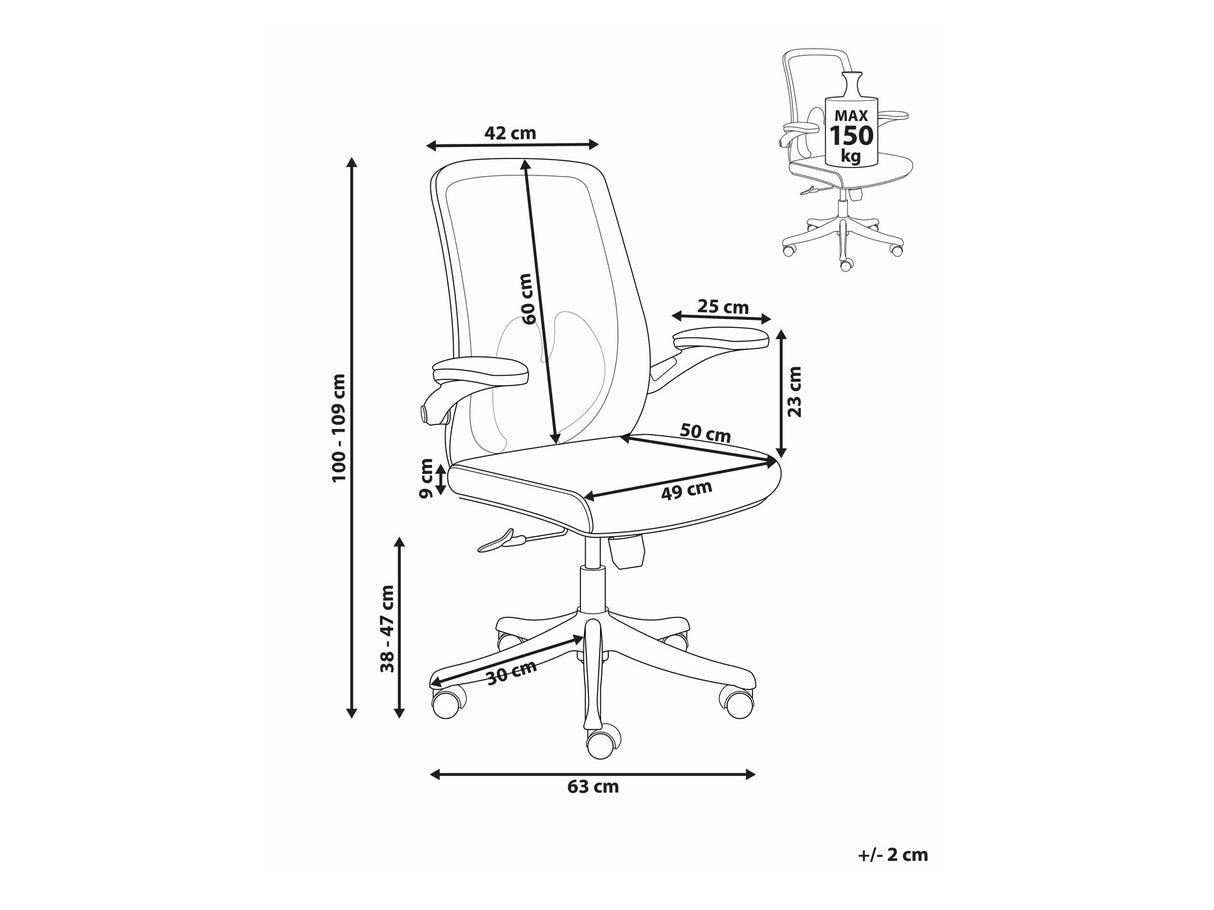 Biroja krēsls 590831