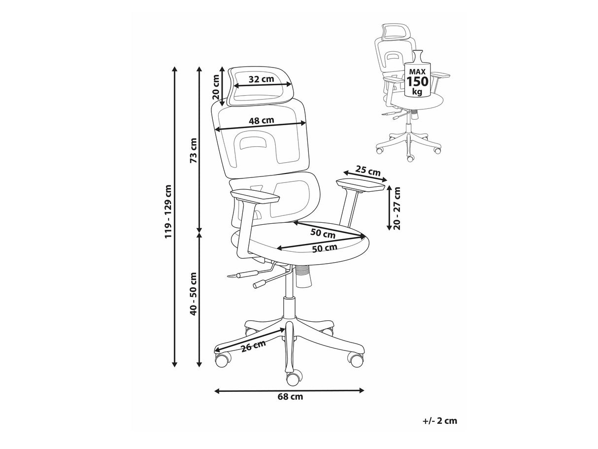 Biroja krēsls 590862