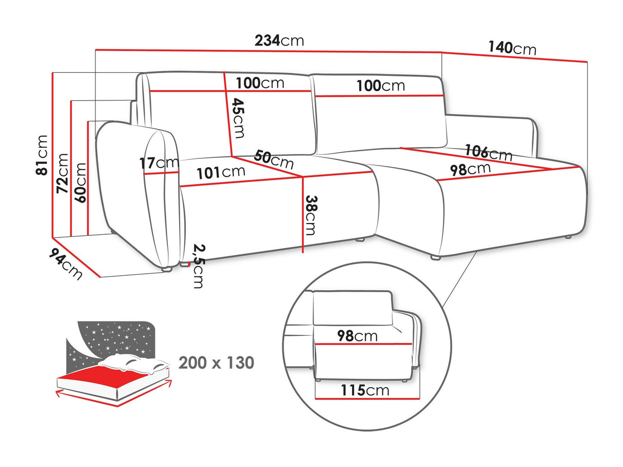 Stūra dīvāns 591216
