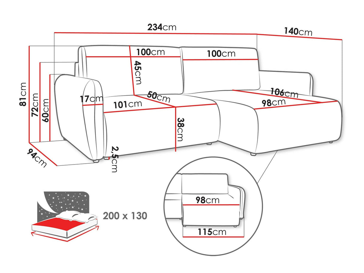 Stūra dīvāns 591216