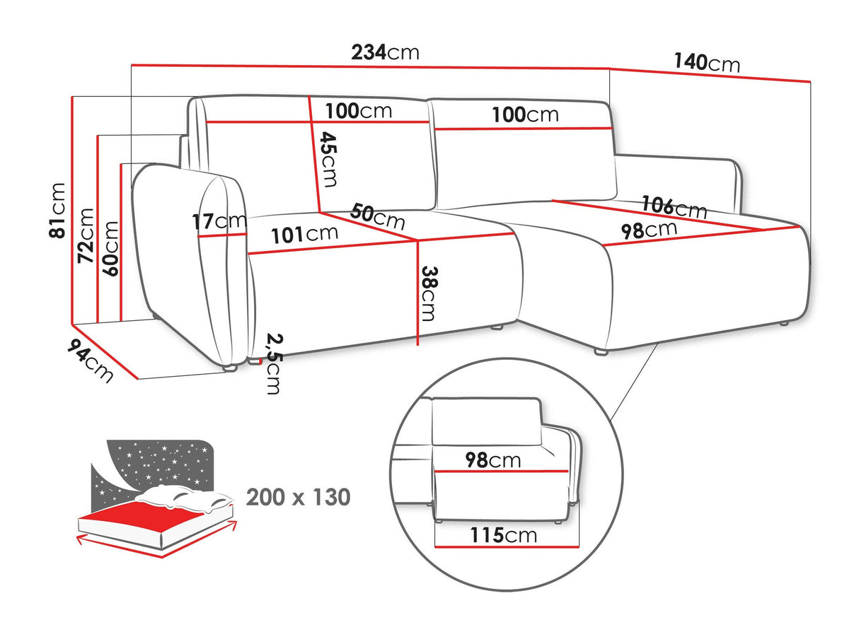 Stūra dīvāns 591216