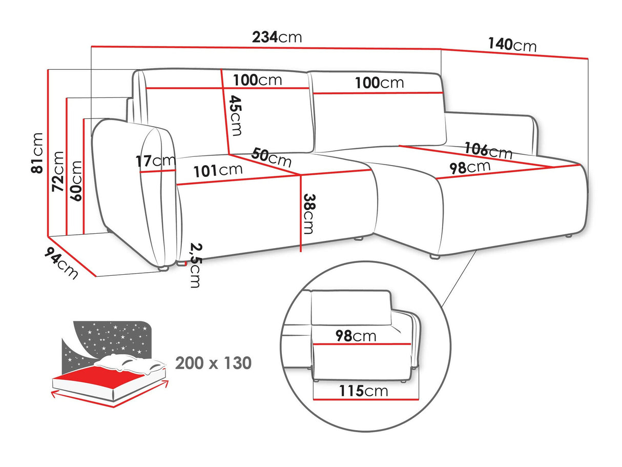 Stūra dīvāns 591216