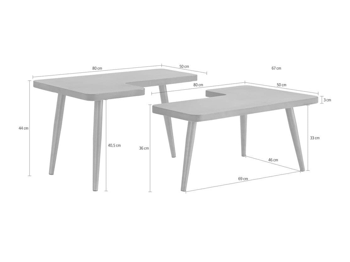 Žurnālu galdiņu komplekts 591344