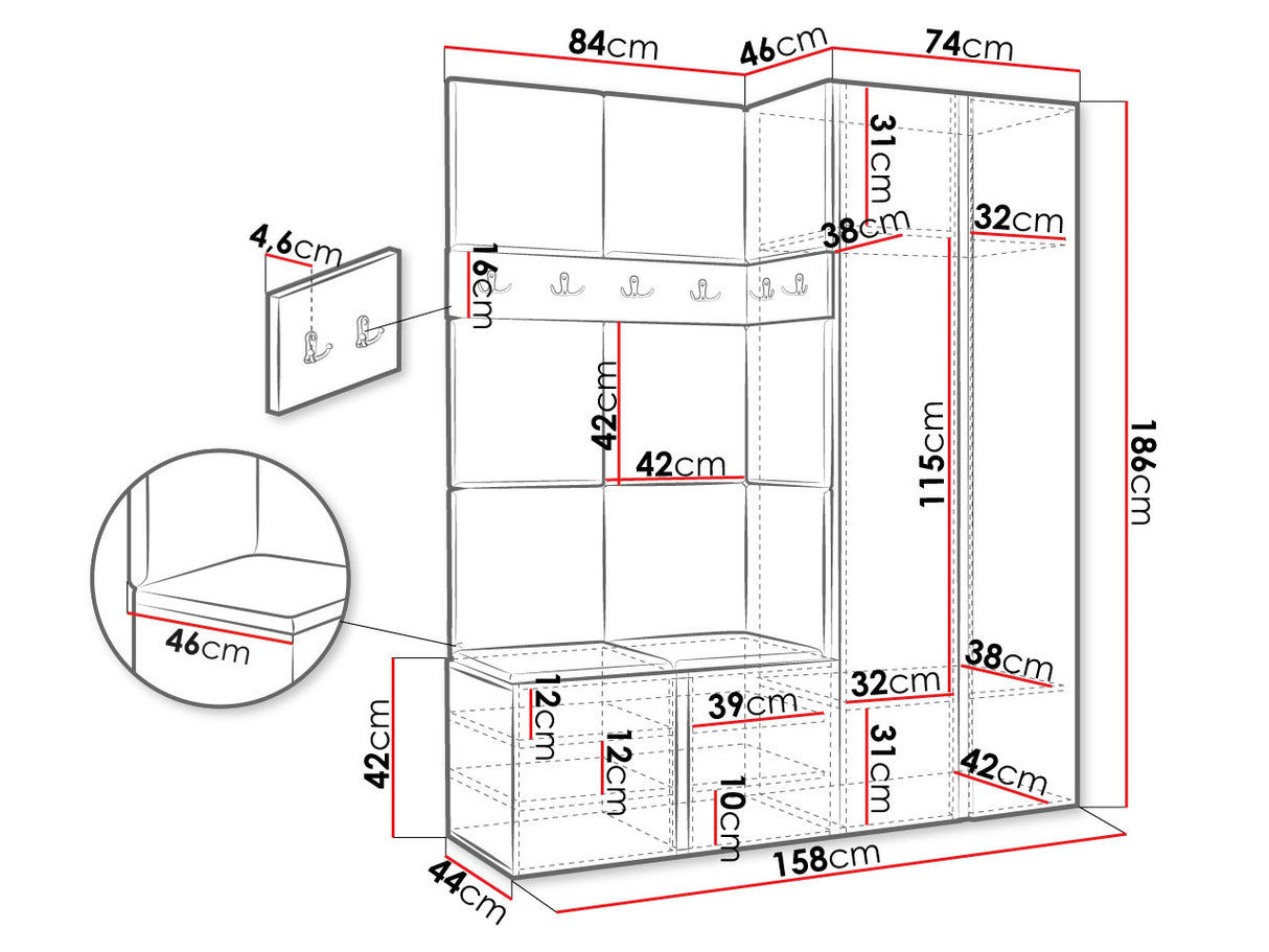 Priekšnama komplekts 445563 4047377