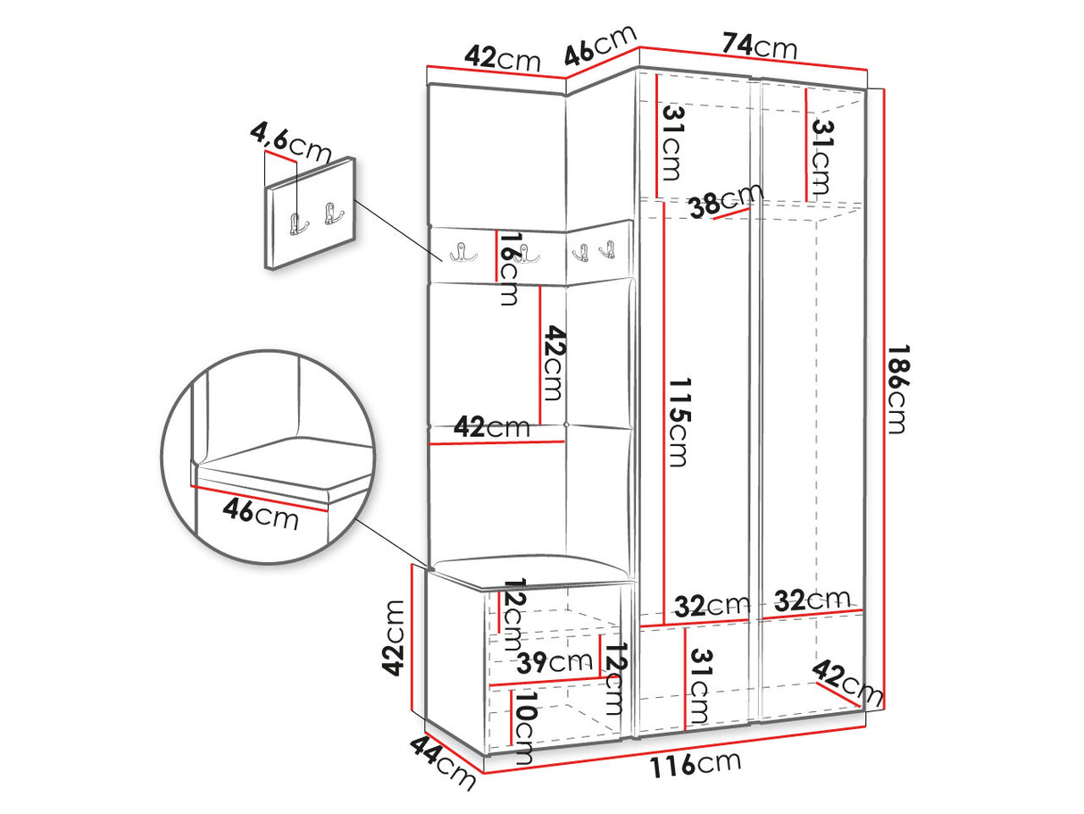 Priekšnama komplekts 481589 4047524